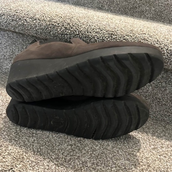 MEPHISTO 'Tosca' Slip-On Wedge  BUCKSOFT ANKLE BOOT BOOTIES 9.5 - Picture 3 of 4